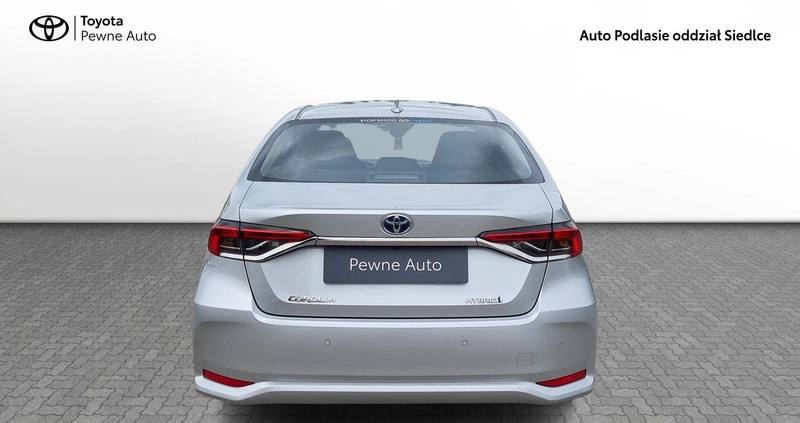 Toyota Corolla cena 89900 przebieg: 58361, rok produkcji 2021 z Rajgród małe 436